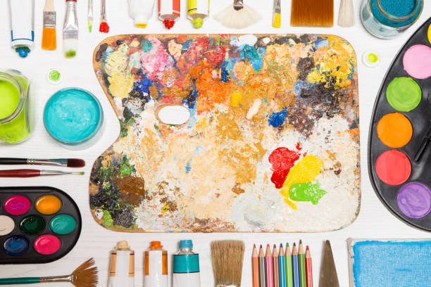 istock Painting equipment 831429878