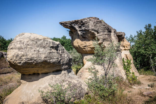 istock unusual looking big sandstone rock formations. 831433342