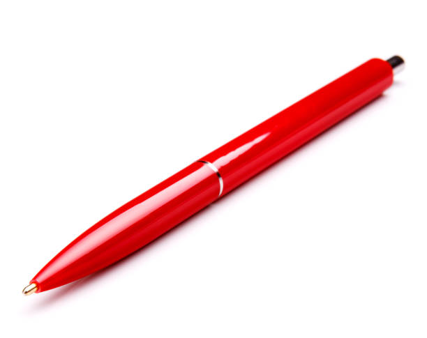 istock Ballpoint pen isolated on white background cutout 831433576
