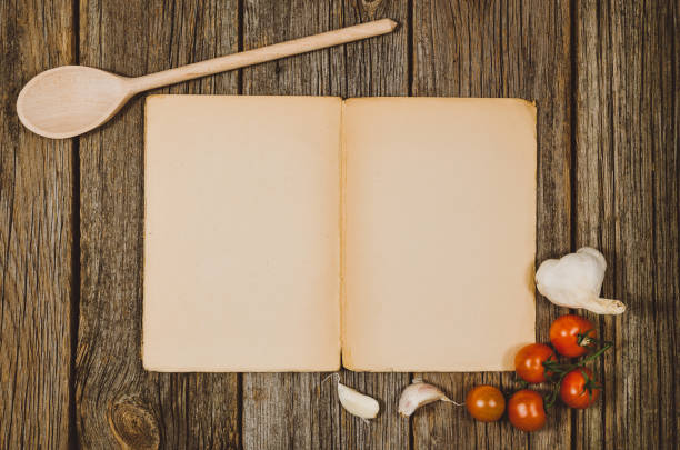 istock Baking or cooking ingredients top view on vintage wooden background 831439502
