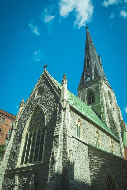 istock Christ Church Cathedral in Montreal 831440504