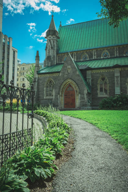 istock Christ Church Cathedral in Montreal 831440752