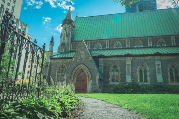 istock Christ Church Cathedral in Montreal 831440808