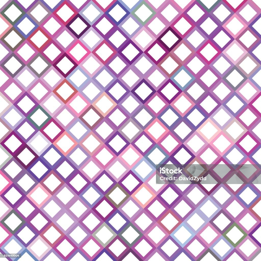 Color Full. Square Colorful Square Pattern Background Design Stock Illustration - Download ...