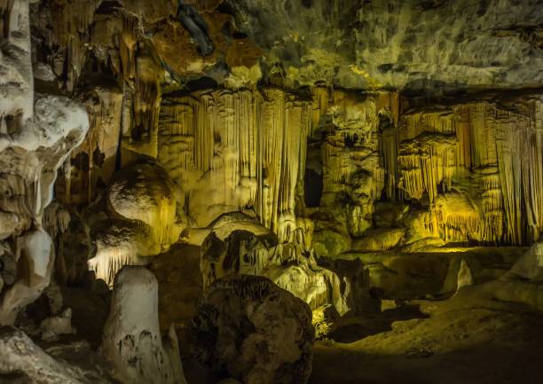 istock Flowstones in the famous Cango Caves in South Africa 831455642