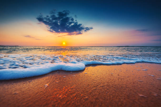 istock Beautiful cloudscape over the sea, sunrise shot 831479236