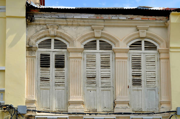 istock Sino-portuguese facades in Phuket Town 831487648