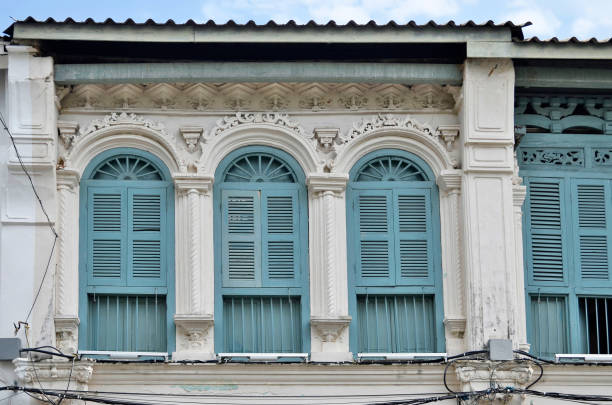 istock Sino-portuguese facades in Phuket Town 831487864