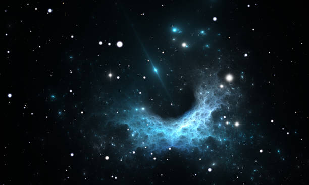 Black hole in the nebula Black hole in the nebula black hole space stock pictures, royalty-free photos & images