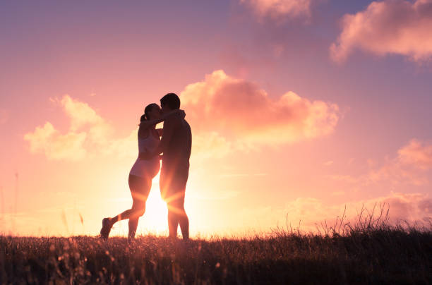 istock Couple kissing 831498768