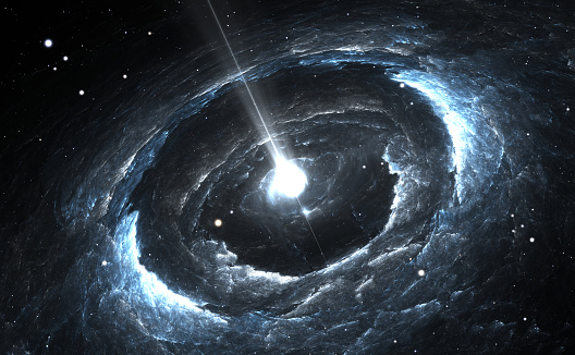 Estrella de neutrones giratoria altamente magnetizado photo