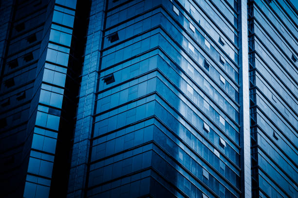 istock Detail glass building background 831509142
