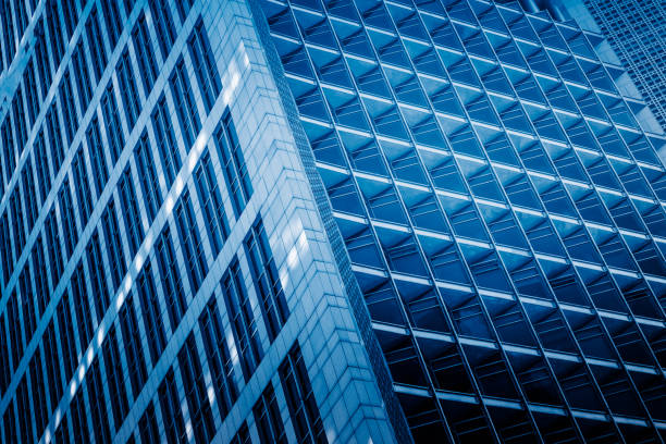 istock Detail glass building background 831509290