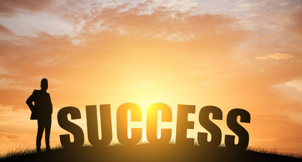 istock Businessman looking sunset silhouette 831511468