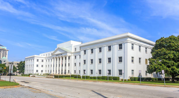 Alabama Department of Labor Building stock photo
