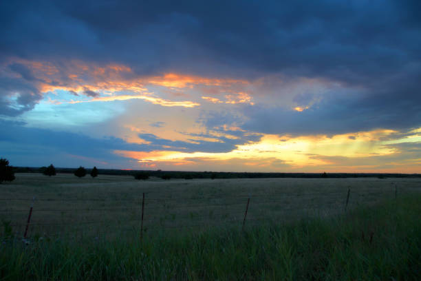istock Beautiful Storm Clouds in Oklahoma 831518132
