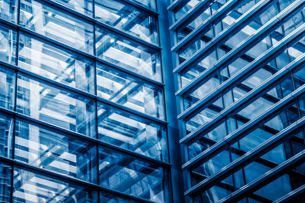 istock Detail glass building background 831521964