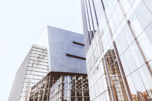 istock Contemporary glass skyscrapers 831522104