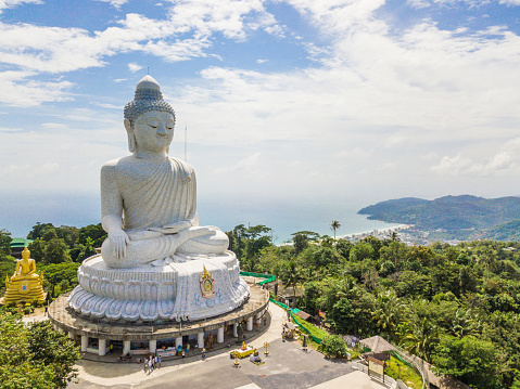 Thailand - 21 July 2017 ::The big buddha on Nakkerd Hills Phuket,Thailand