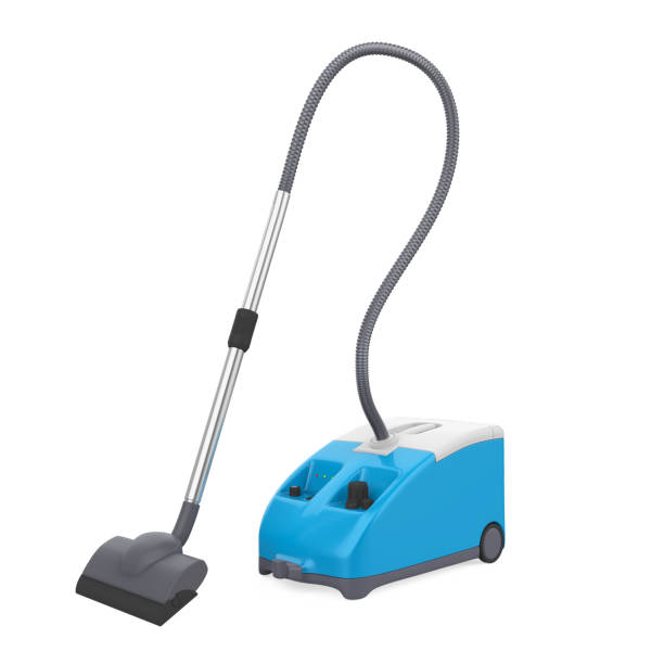 istock Blue Vacuum Cleaner Isolated 831557648