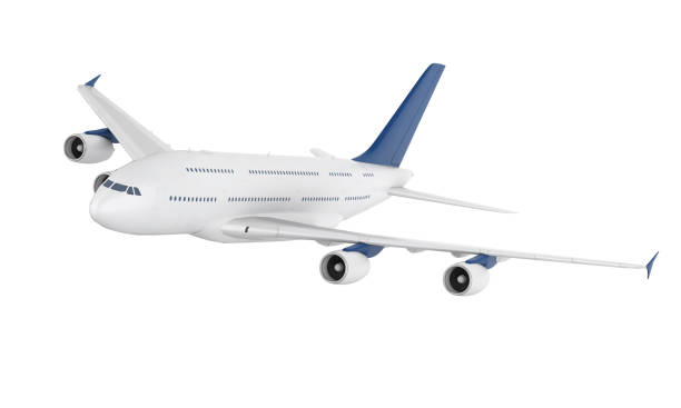 istock Commercial Aircraft Isolated 831557726