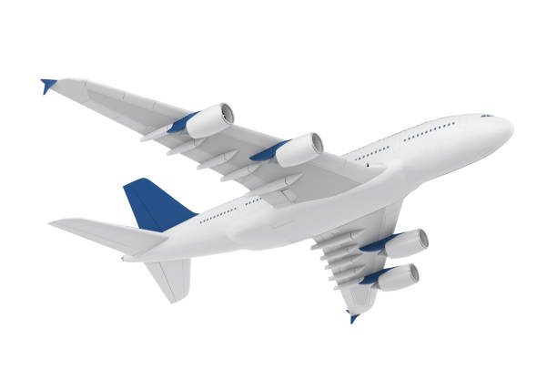 istock Commercial Aircraft Isolated 831558264