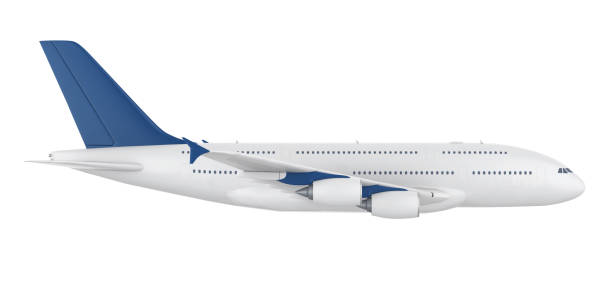 istock Commercial Aircraft Isolated 831558368