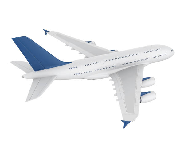 istock Commercial Aircraft Isolated 831558574