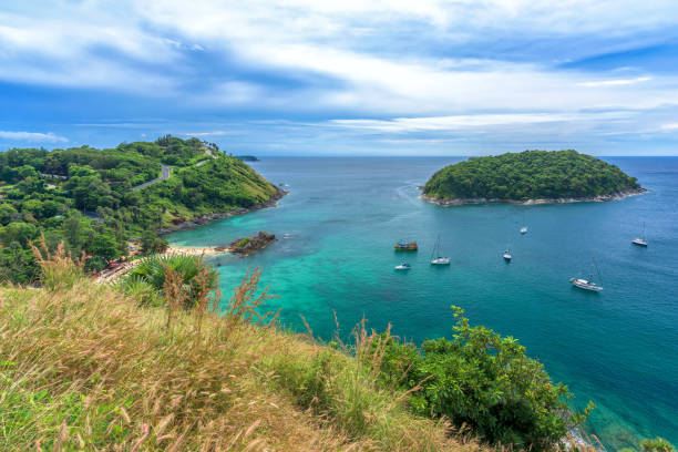 istock Tropical seascape viewpoint in Phuket, Thailand 831566662