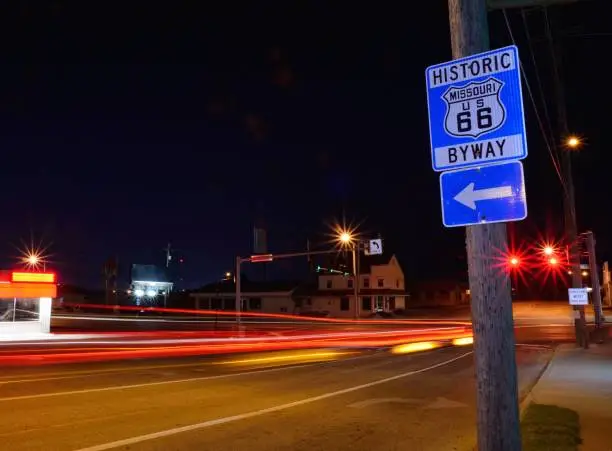 Photo of Historic Missouri Route 66.