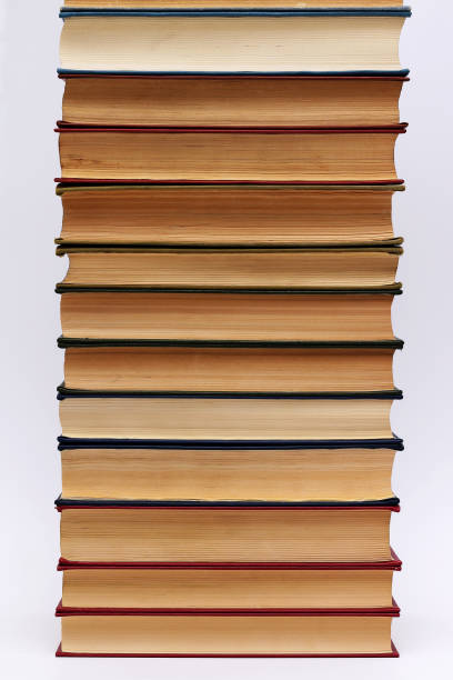 istock A pillar of old books 831570568