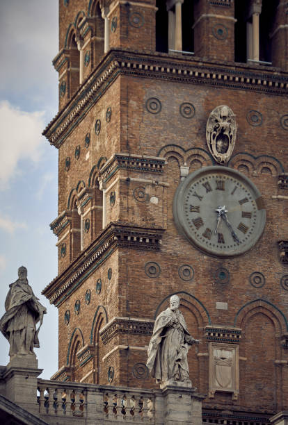 istock Santa Maria Maggiore Basilica, Rome. Close-up of the steeple 831574474