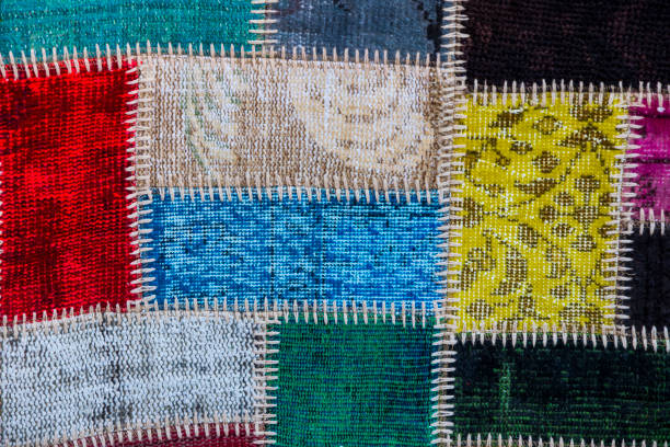 istock Texture of a piece of old carpet 831581496