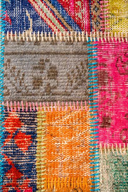 istock Texture of a piece of old carpet 831581666