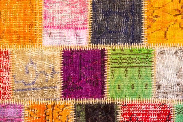 istock Texture of a piece of old carpet 831581708