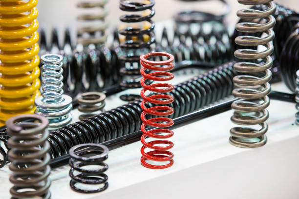 istock metal of different sizes car springs 831582430