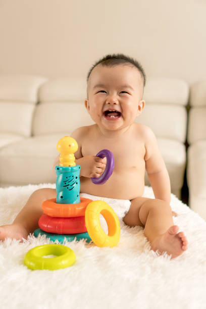 istock Baby playing toys 831589226