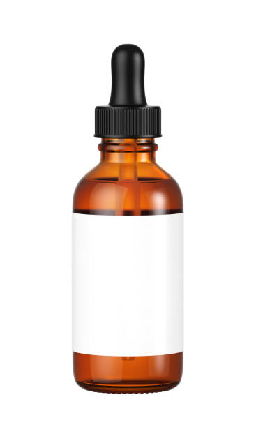 istock Brown medicine glass bottle 831598216