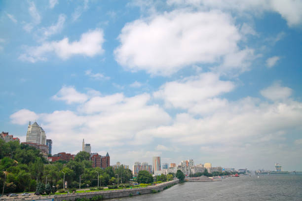 istock Dnipropetrovsk embankment (Dnieper) 831600926