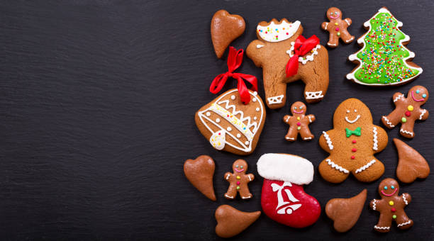 istock Christmas homemade gingerbread cookies 831601020