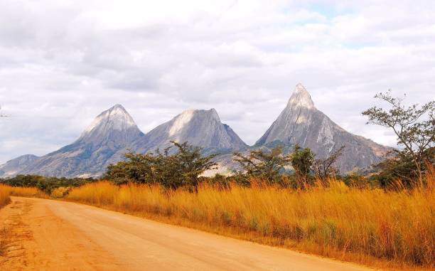 Inselbergs of Northern Mozambique Inselburgs of rural northern Mozambique mozambique stock pictures, royalty-free photos & images