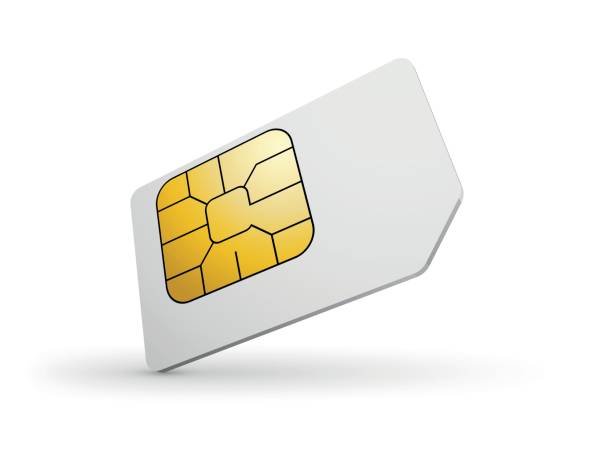 ilustrações, clipart, desenhos animados e ícones de cartão sim - sim card