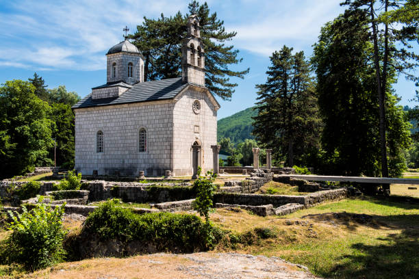 istock Vlach church in Centinje, Montenegro 831637836