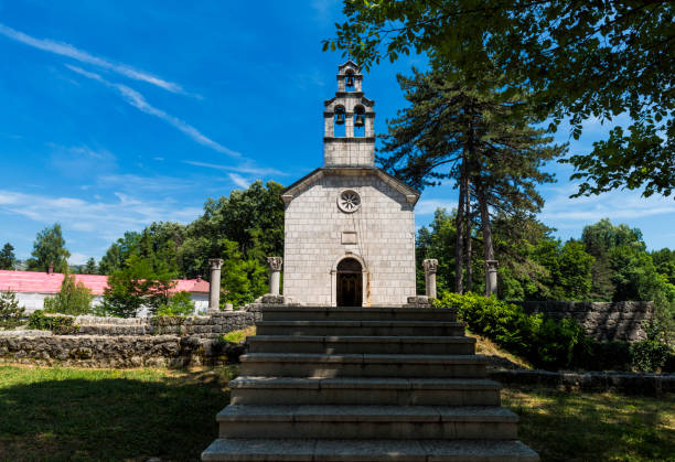 istock Vlach church in Centinje, Montenegro 831639638