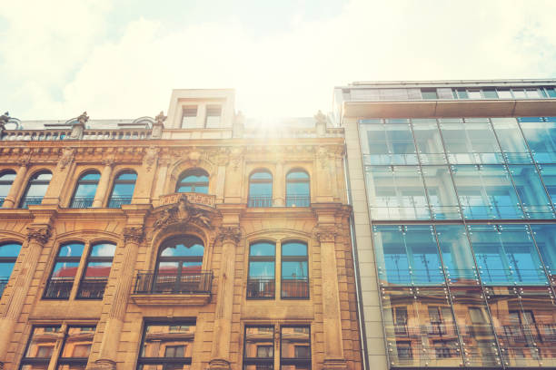 istock old and new building in a row in warm sunlight 831653548