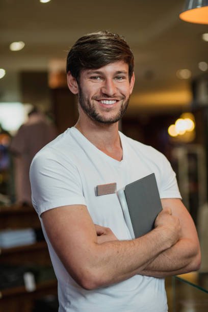 istock Male Retail Shop Assistant 831657038