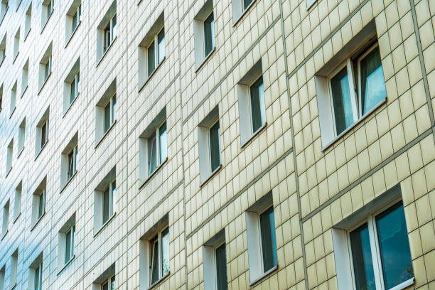 istock detailed view of plattenbau facade 831665134