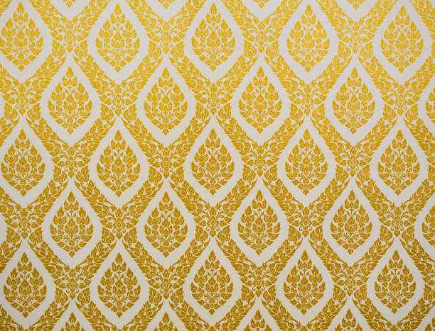 istock Drawings of flowers on the wall 831665486