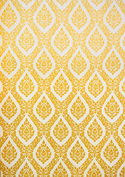 istock Drawings of flowers on the wall 831665514