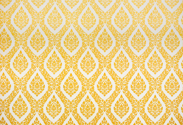 istock Drawings of flowers on the wall 831665534